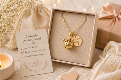 Llamador de ángeles personalizado